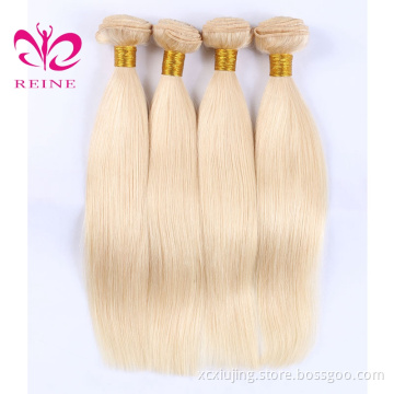 Wholesale 613 Blonde Straight Hair Weave 100% Virgin Brazilian Human Hair